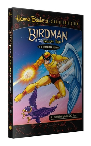 Birdman And The Galaxy Trio Serie Dvd Latino/ingles