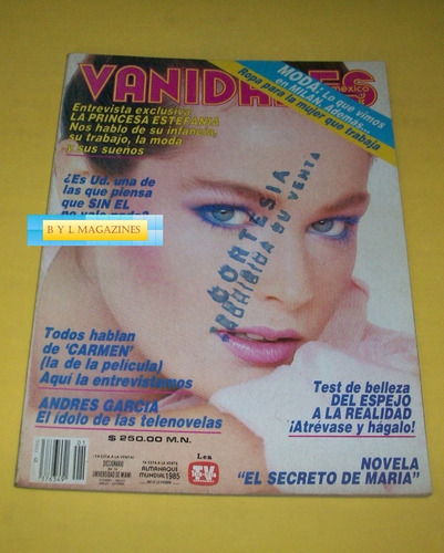 Andres Garcia En Revista Vanidades 1985