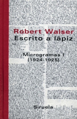 Libro Escrito A Lápiz: Microgramas I