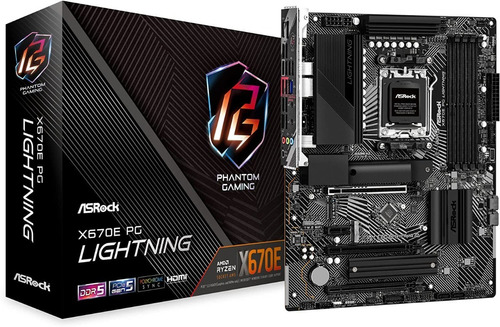 Motherboard Asrock X670e Pg Lightning Support/amd Zen 7000