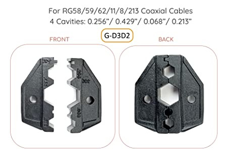 Herramienta De Engarce Coaxial Rg8 Rg11 Rg58 Rg62 Rg213 G-l3