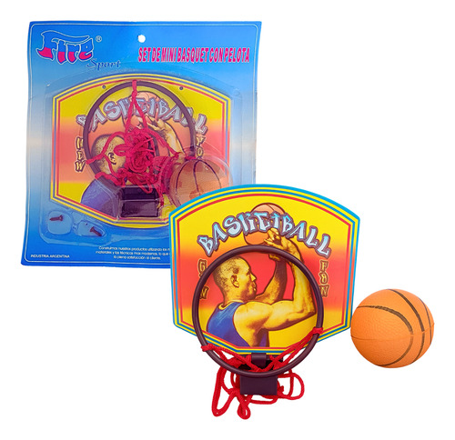 Juego Infantil Mini Aro De Basket Set Tablero Pelota Duravit