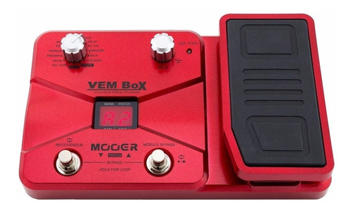 Pedal Multiefectos Para Voz - Mooer Vembox Vocal Processor