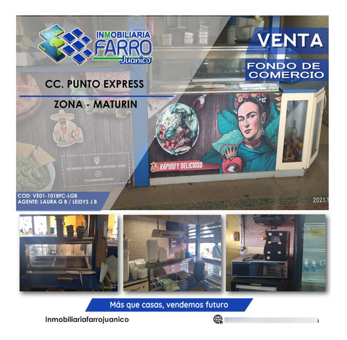 Imagen 1 de 9 de Se Vende Fondo De Comercio Cc. Punto Express Ve01-1018fc-lgb