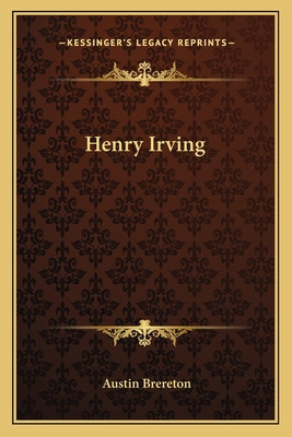 Libro Henry Irving - Brereton, Austin