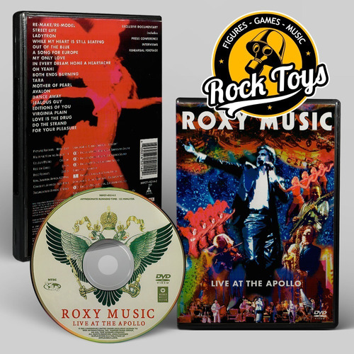 Roxy Music - Live At The Apollo 2002 Dvd (Reacondicionado)