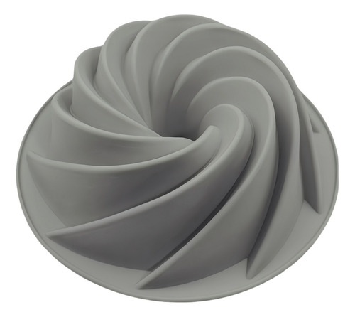 Molde De Silicón Redondo Espiral Antiadherente Molde Rosca Molde Para Horneo