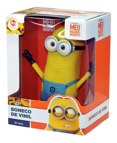 Bonecos De Vinil Dos Minions Kevin Ou Stuart Ou Bob Original