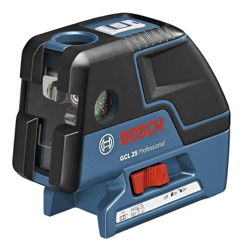 Nivel Bosch 2 En 1 Laser Puntos Y Lineas Cruzadas Gcl 25