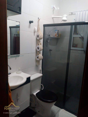 Imagem 3 de 14 de Casa Com 2 Dormitórios À Venda, 51 M² Por R$ 170.000,00 - Vila Sônia - Praia Grande/sp - Ca0854