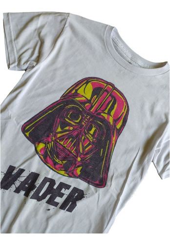 Imagen 2 de 4 de T Shirt Tee King Darth Vader Star Wars Playera Hombre