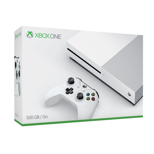Consola Xbox One S De 500 Gb Microsoft Color Blanco