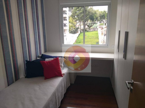 Apartamento À Venda, 73 M² Por R$ 629.000,00 - Champagnat - Curitiba/pr - Ap0278