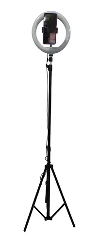 Aro De Luz Led Regulable 26cm Para Movil Cámaras Tripode GENERICO