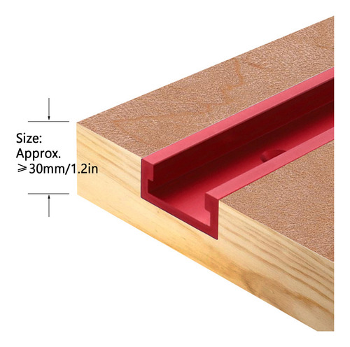Trilho De Guia Com Limite De Limite Scale Chute Woodworking