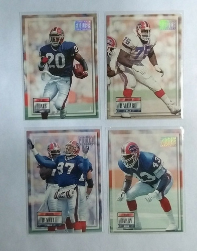 1993 Power Bills De Buffalo Set De 10 Tarjetas Nfl