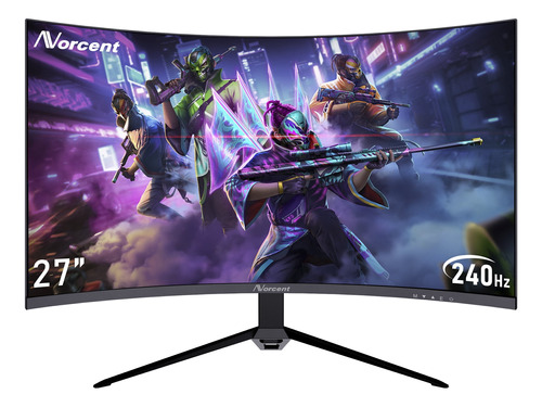 Monitor Fhd Curvo Gaming 27'' Norcent Mn27-f240gc Color