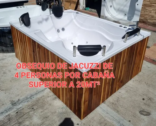 Construccion De Cabañas $ 1.777.000 Mt2 Obsequio Jacuzzi