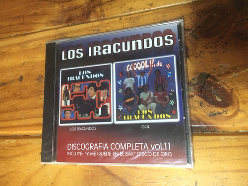 Los Iracundos Gol Vol 11 Cd Argentina 2004 Rock Beat Cerrado