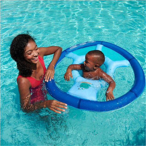 Swimways Float De Primavera Para Niños Para Piscina - Azul