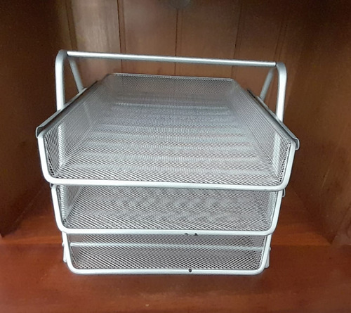 Bandeja Papelera Organizadora Para Escritorio Ideal Hojas A4 (Usado)