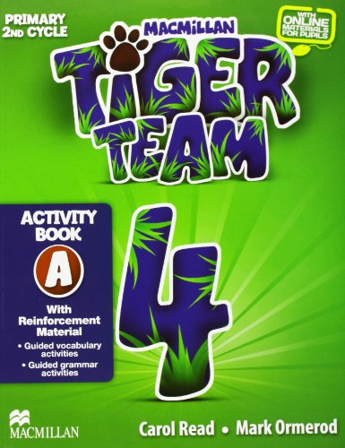 Libro Tiger 4º Activity A Heinneman  De Vvaa Macmillan Texto