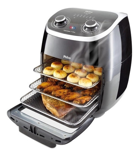 Fritadeira Philco Air Fry Oven Pfr2000p 2 Em 1 11l 110v/127v