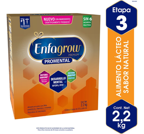 Enfagrow Premium Sabor Natural 2.2 Kg