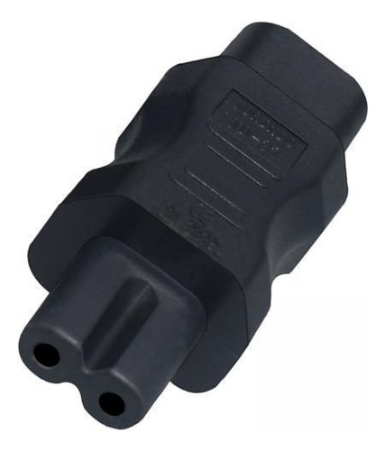 2 Adaptador De Corriente Iec320 Macho C8 A C7 Hembra