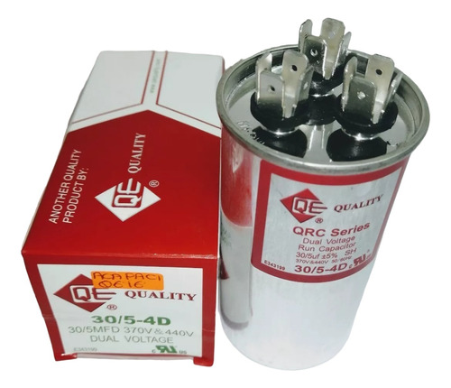 Capacitor Dual Universal 30+5 Mfd Voltaje 370/440 Vac