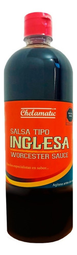 Salsa Inglesa 1lt Worcester Sauce Chelamatic