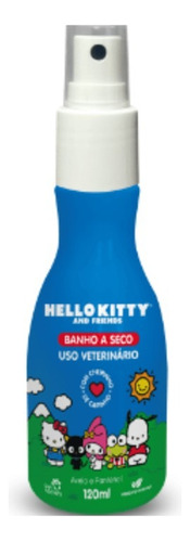 Shampoo Perro Gato En Seco Hello Kitty 120ml. Np Fragancia Cariño