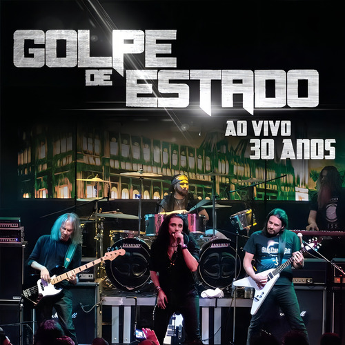Cd Duplo Golpe De Estado - Ao Vivo 30 Anos - 2018 - Novo Versão do álbum Lacrado