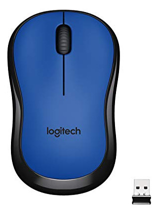 Ratón Logitech M220 Silent, Inalámbrico Azul, 910-004879