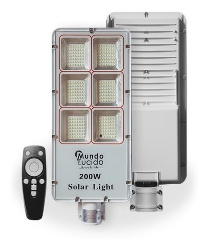 Suburbana  Solar Led Con Panel Street Light 200w (nwls200
