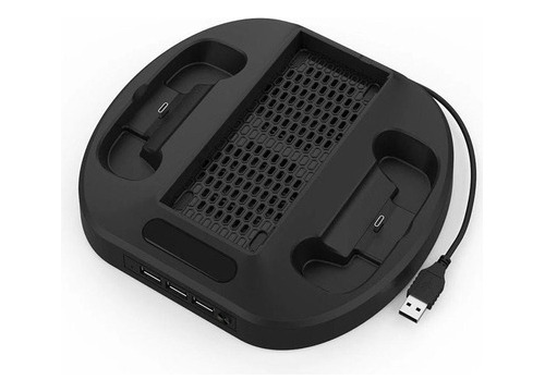 Base De Carga Y Base Enfriadora Para Xbox Series S Negro
