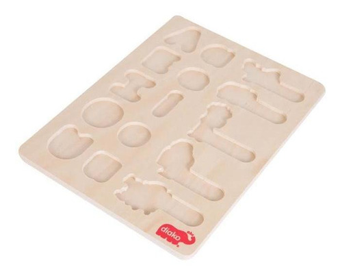 Rompecabezas De Vocales, Madera, 15 Piezas