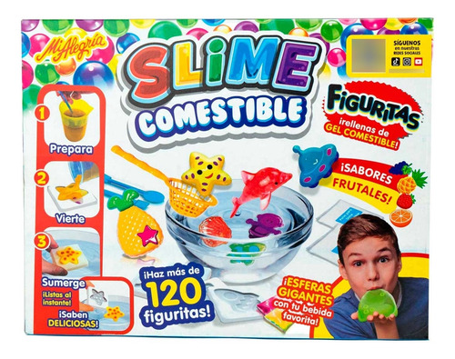 Slime Comestible Figuritas Viboritas Y Perlitas Mi Alegria
