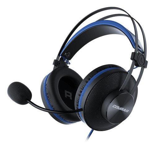 Audifonos  Gamer Cougar Immersa Essential Blue