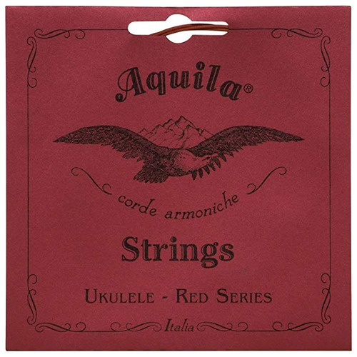 Serie Roja Aquila Aq-88 Cuerdas Ukelele Tenor - Bajo G - 1 J