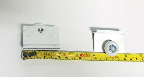 Imagen 3 de 4 de Kit De Carretillas Conesa Para Cancel De Baño (4pzas)