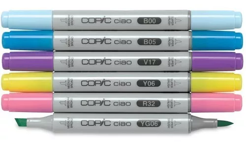 Copic Ciao Markers - 6 pack