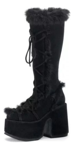 Botas Punk Goth Para Mujer  Para Cosplay De Halloween