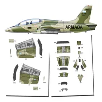 Comprar Aermacchi Mb-339 Malvinas Escala 1.50 Papercraft