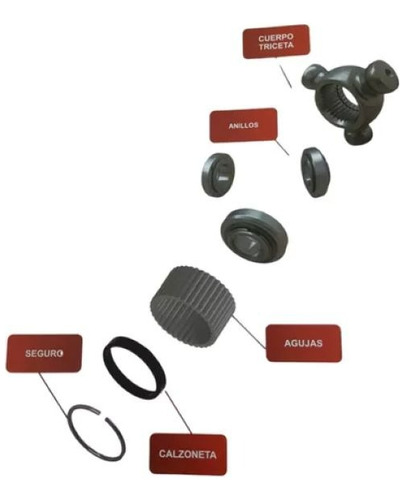 Triceta Para Fiesta 2004 21d 29.98mm L/caja Tc-543