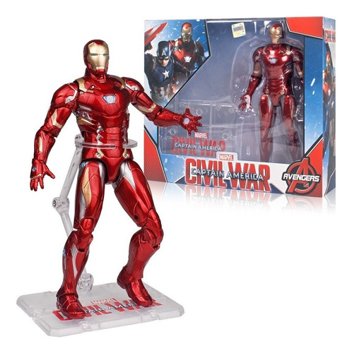 Figura De Acción Original De Marvel Avengers Iron Man De Zd