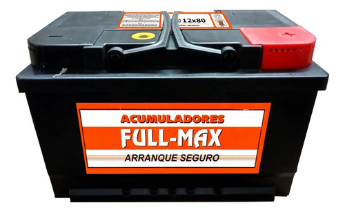 Bateria  Full-max 12x80  - Leer Descripcion Antes De Ofertar