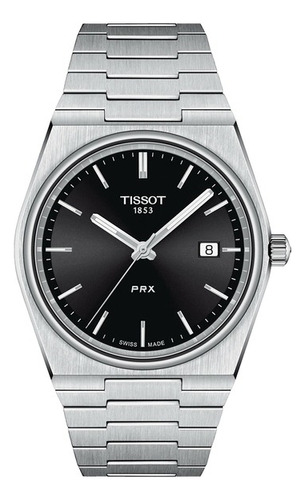 Reloj Tissot Prx Hombre Acero Clasico 100mts T1374101105100