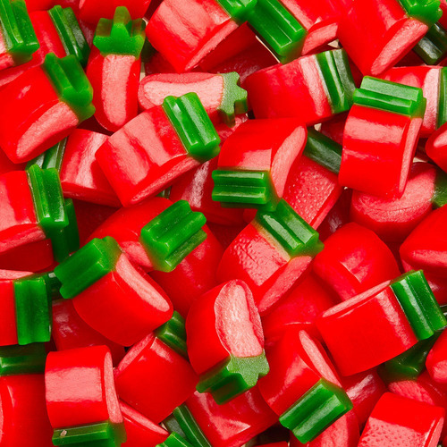 Bala De Goma Fini Smoofree Vegana Morango E Nata - 80g