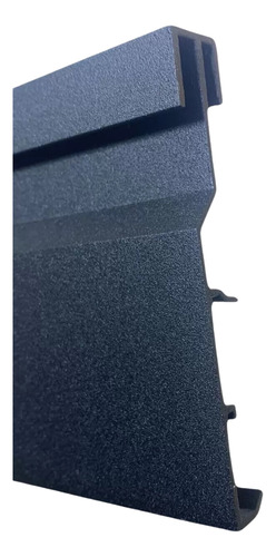 Perfil De Rodapé Preto Com Led Integrado 2m 10w/m Ip65 2700k